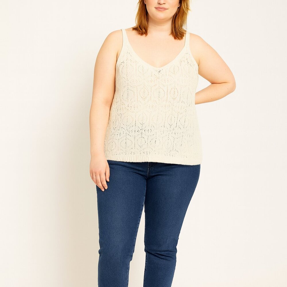 A New Day Cream Lace Blouse